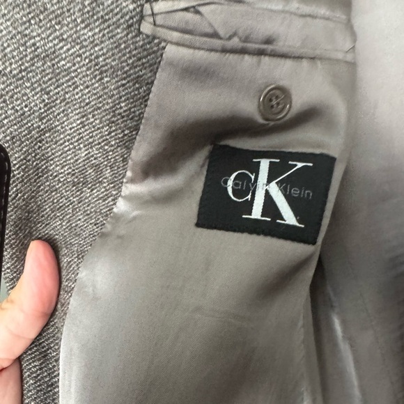 Calvin Klein Men’s Herringbone Blazer 42R - Picture 4 of 7